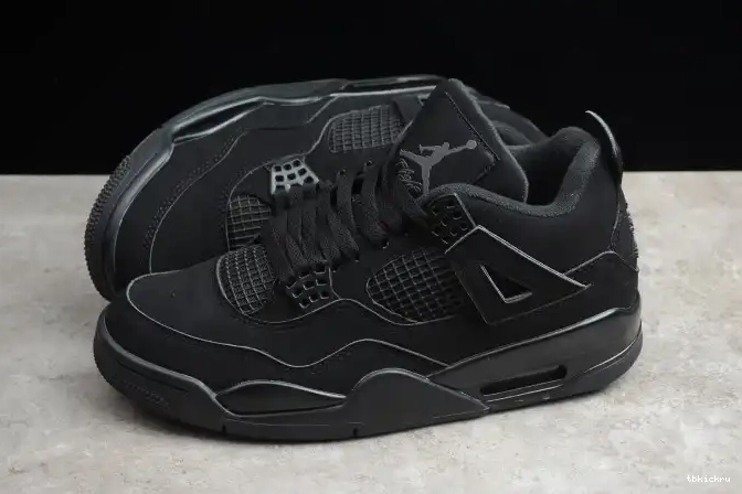 Rep TBkick 4 Cat Jordan Air (2020) Black CU1110-010 0602
